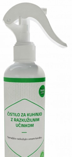 Čistilo za kuhinjo z dezinfekcijskim učinkom