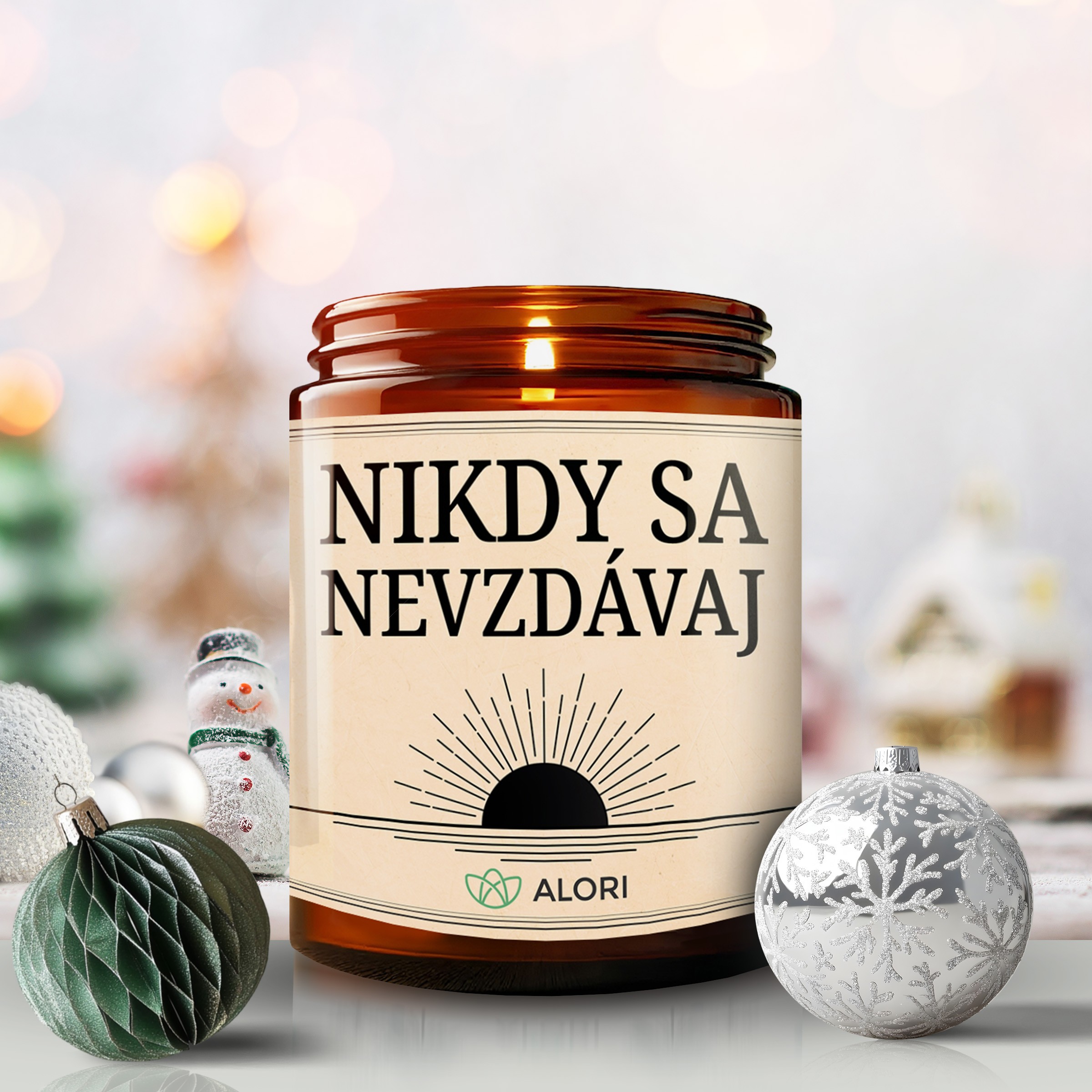 Sojina sveča – NIKOLI NE OBUPAJ