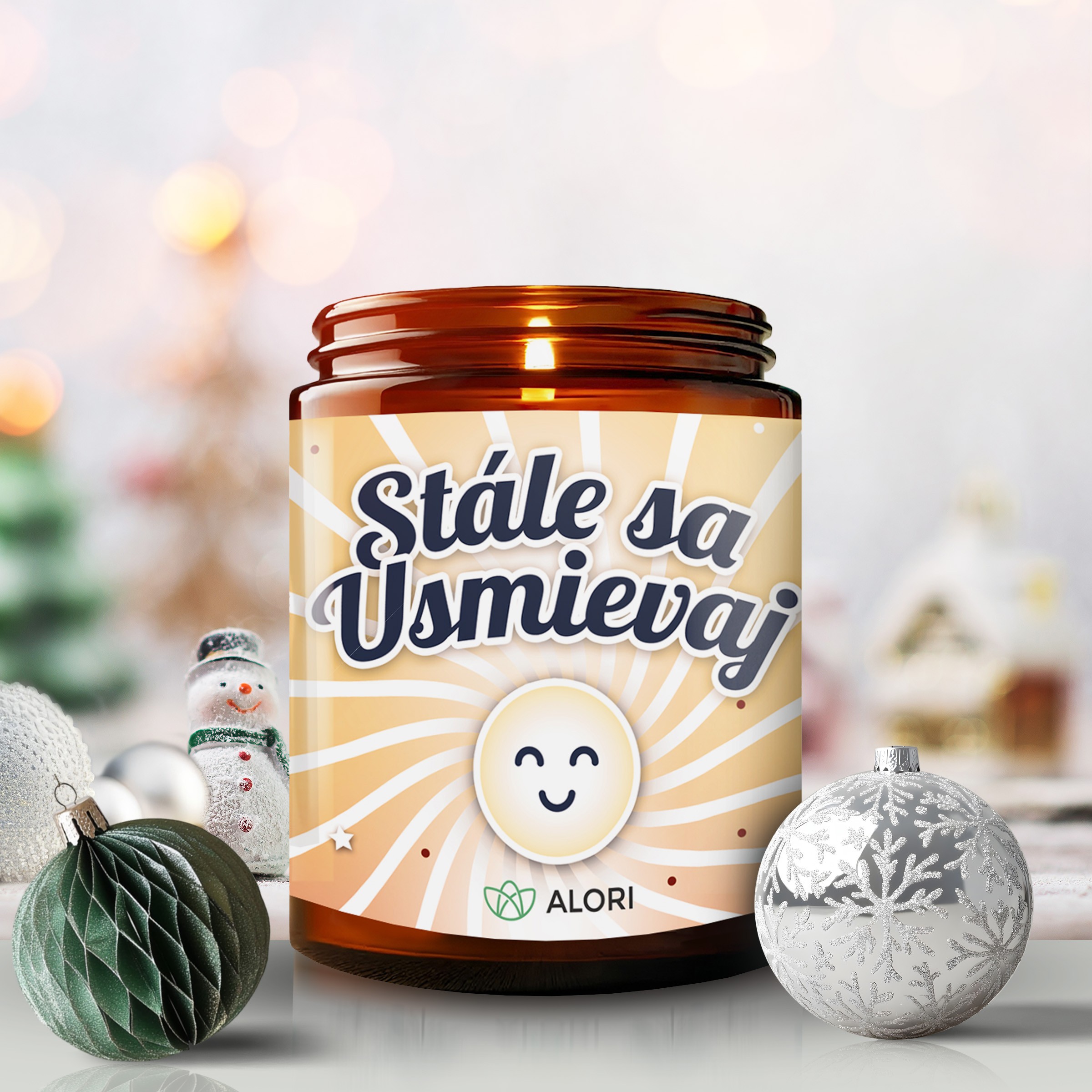 Sojina sveča - NASMEHAJTE SE