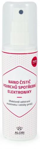Nano čistilo za površine zabavne elektronike