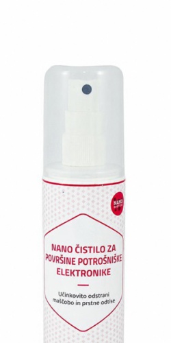 Nano čistilo za površine zabavne elektronike