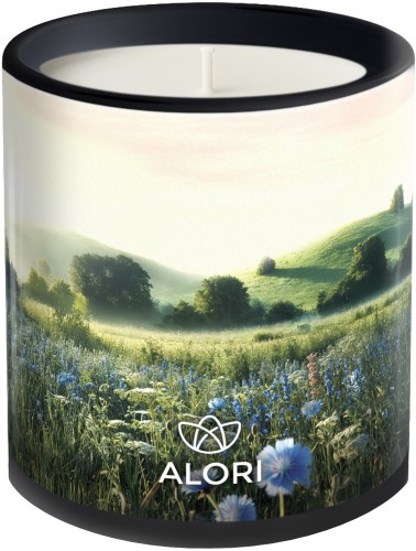 Sojina sveča - Jutranja rosa - črna 300ml