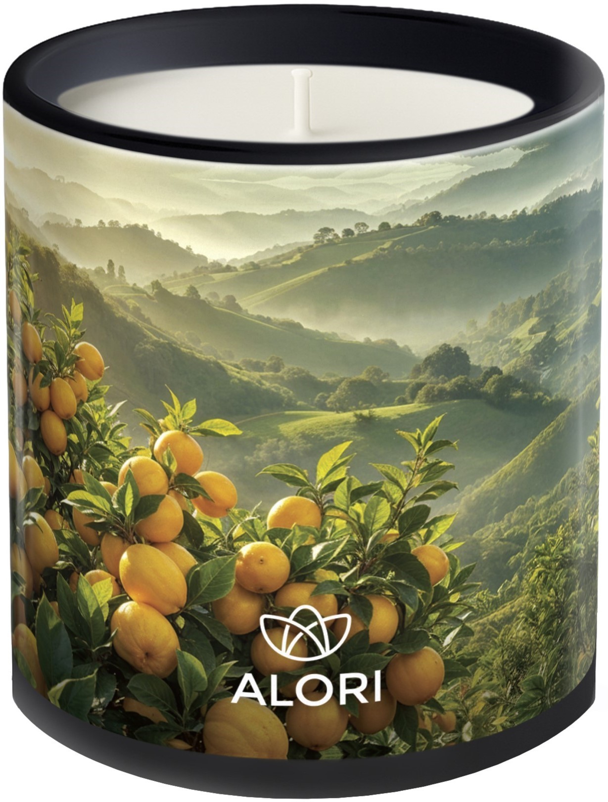 Sojina sveča - Citrus - črna 300ml