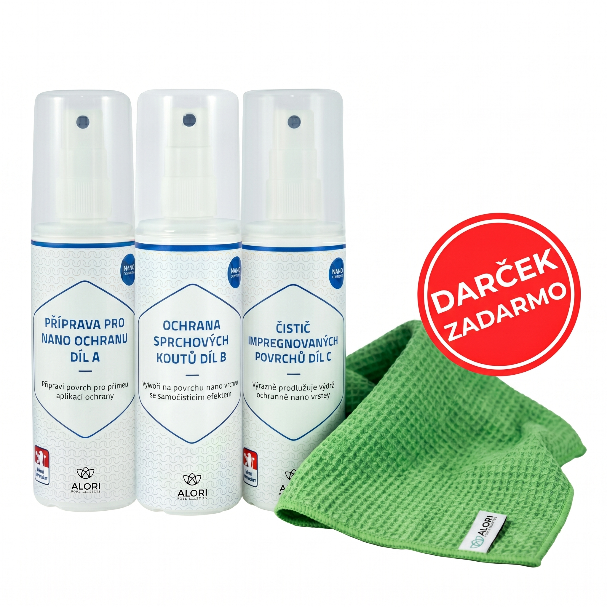 Zaščitni paket za tuš kabino + gratis darilo