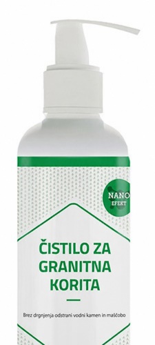Čistilo za granitne umivalnike
